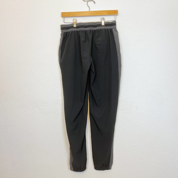 Fabletics Windsor Jogger Sweatpants Black Gray Medium - Picture 3 of 8